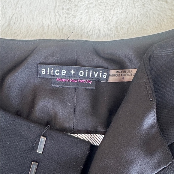 Alice + Olivia Classic Black Work Trousers - very comfortable and stylish - Picture 4 of 4